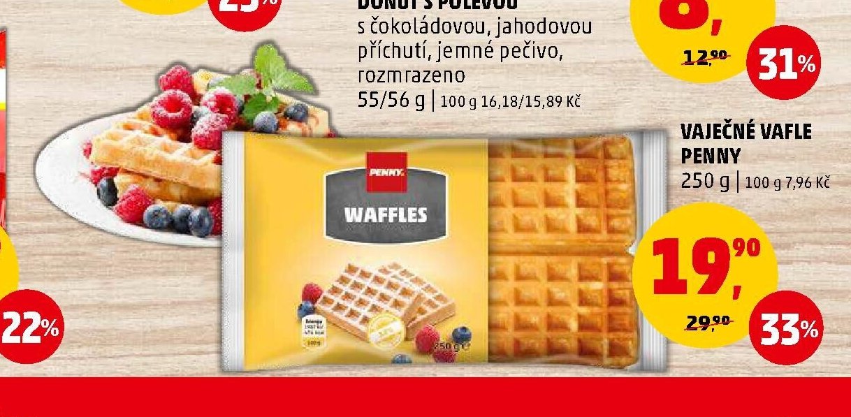 VAJEČNÉ VAFLE PENNY