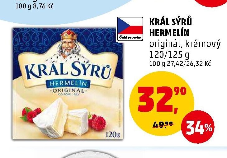 Král Sýrů Hermelín