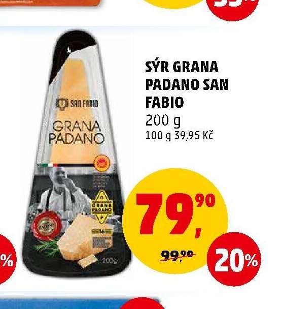 Sýr Grana Padano San Fabio