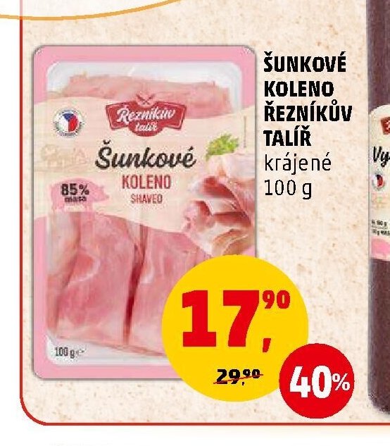 Šunkové koleno Řezníkův talíř