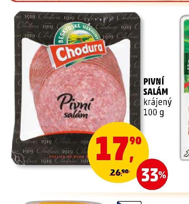 Pivní salám Chodura
