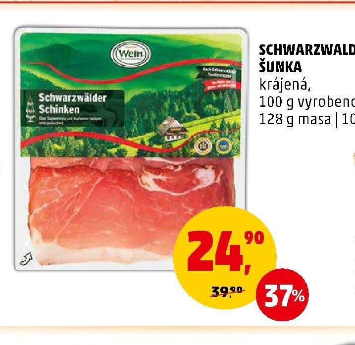 Schwarzwaldská šunka