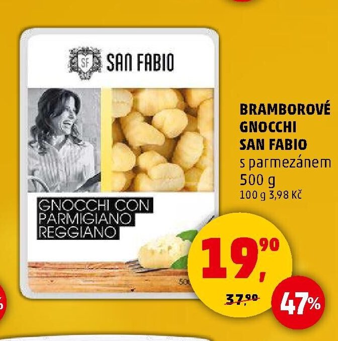 BRAMBOROVÉ GNOCCHI SAN FABIO s parmezánem 500 g