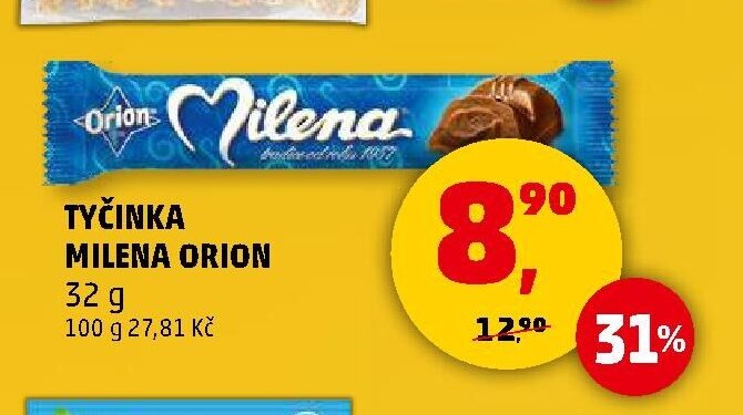 TYČINKA MILENA ORION 32 g