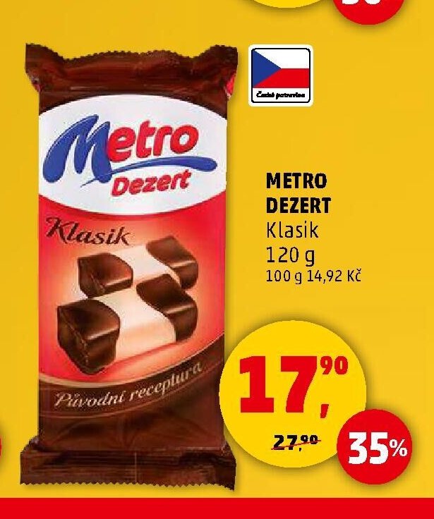 METRO DEZERT Klasik 120 g
