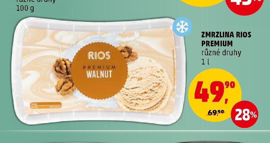 ZMRLZINA RIOS PREMIUM různé druhy