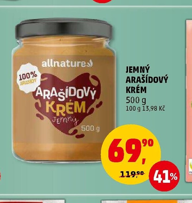 JEMNÝ ARAŠÍDOVÝ KRÉM
