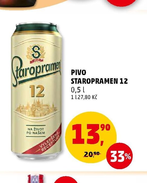 PIVO STAROPRAMEN 12