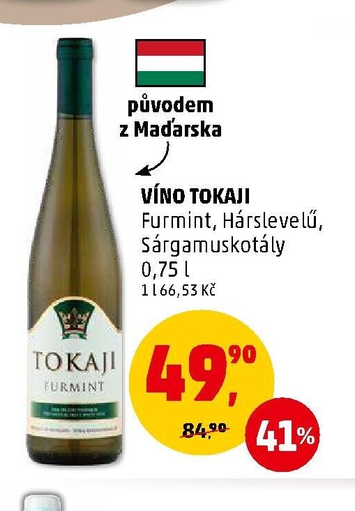 VÍNO TOKAJI Furmint, Hárslevelű, Sárgamuskotály