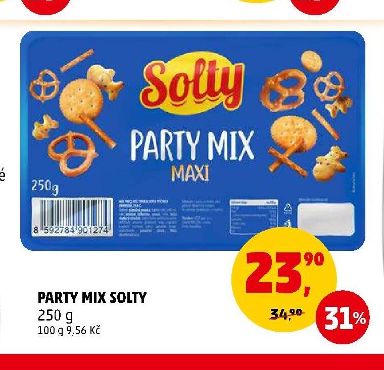 PARTY MIX SOLTY 250 g