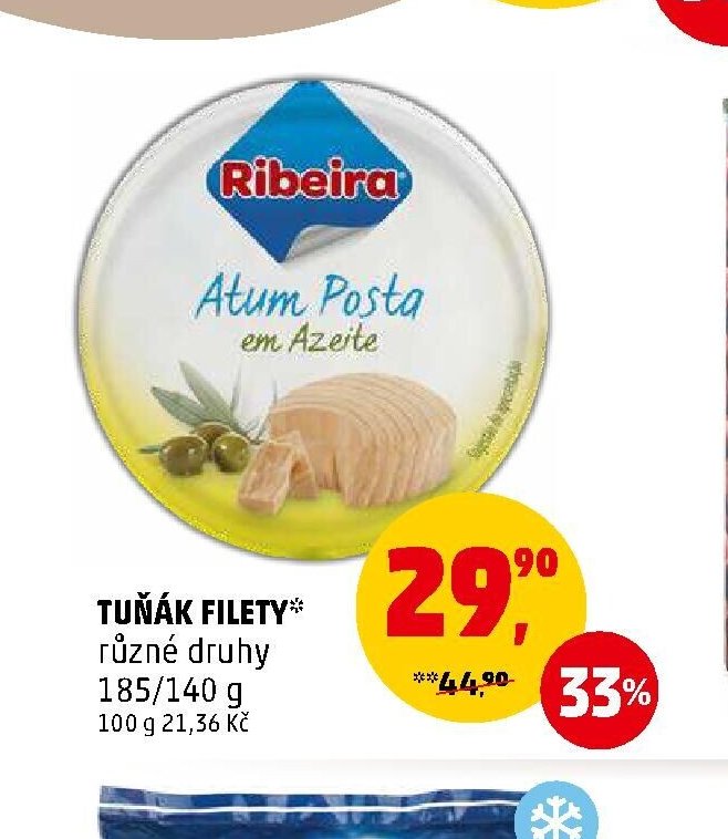 Tuňák filety Ribeira