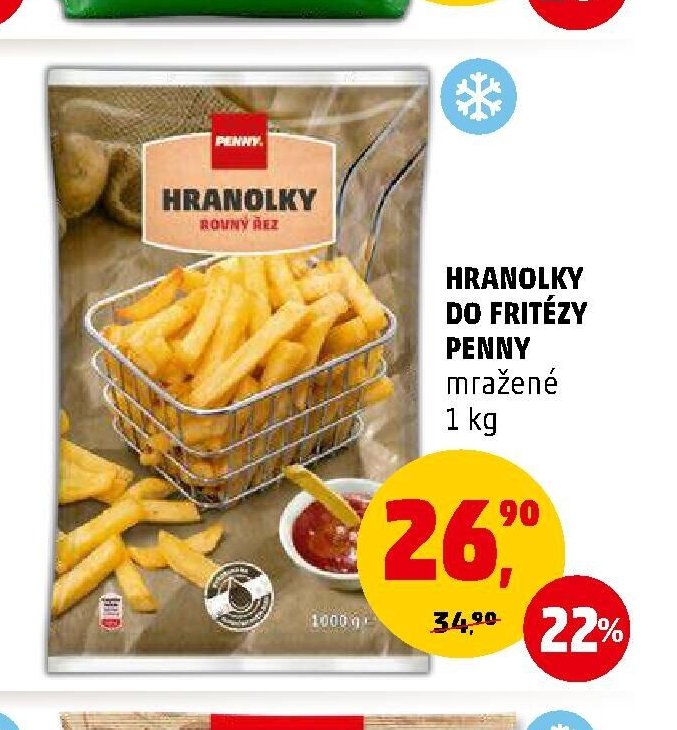 Hranolky do fritézy Penny