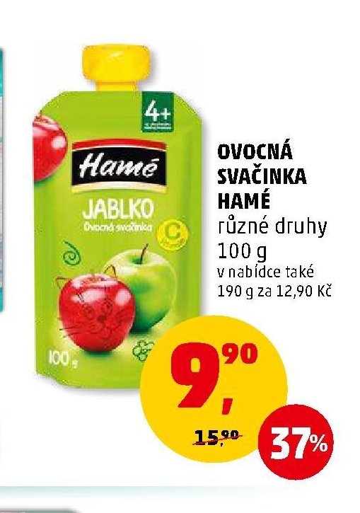 OVOCNÁ SVAČINKA HAMÉ