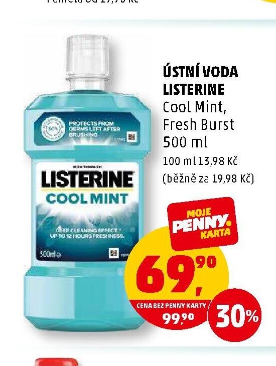 ÚSTNÍ VODA LISTERINE