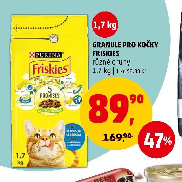 GRANULE PRO KOČKY FRISKIES