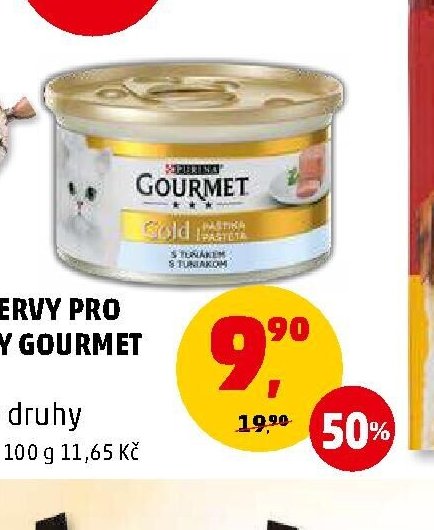 KONZERVY PRO KOČKY GOURMET GOLD