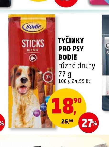 TYČINKY PRO PSY BODIE