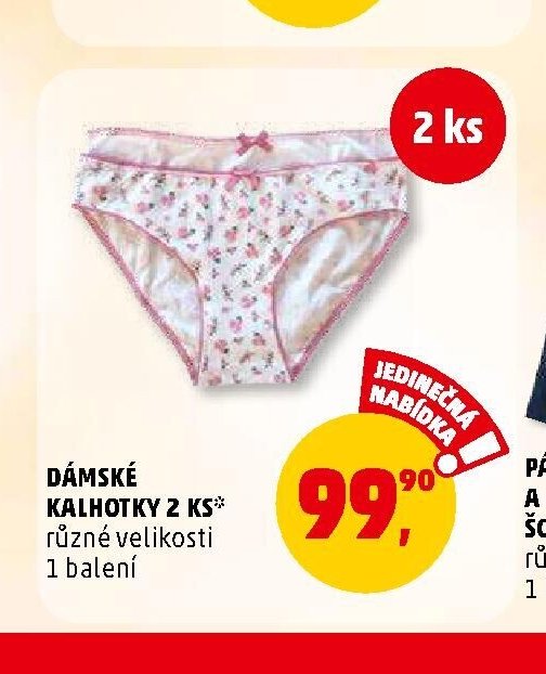 DÁMSKÉ KALHOTKY 2 KS