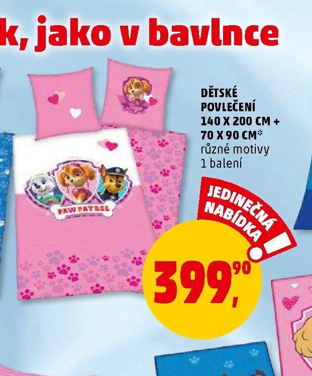 DĚTSKÉ POVLEČENÍ