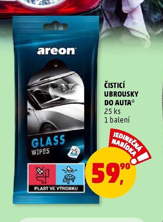 ČISTICÍ UBROUSKY DO AUTA