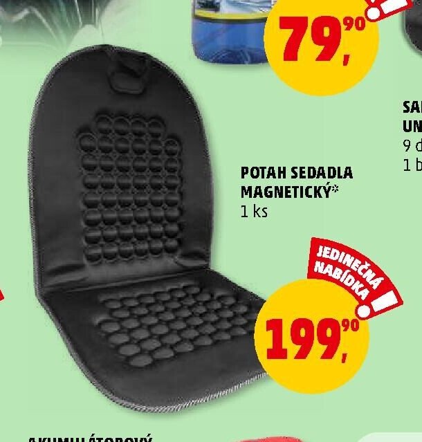 POTAH SEDADLA MAGNETICKÝ