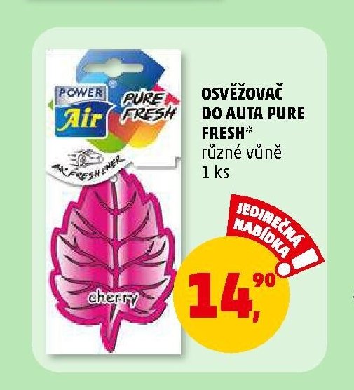 OSVĚŽOVAČ DO AUTA PURE FRESH