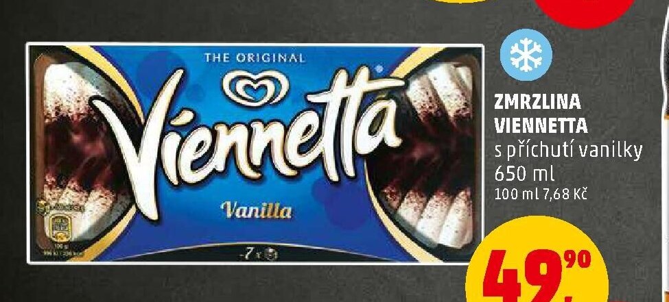 Zmrzlina Viennetta 650 ml