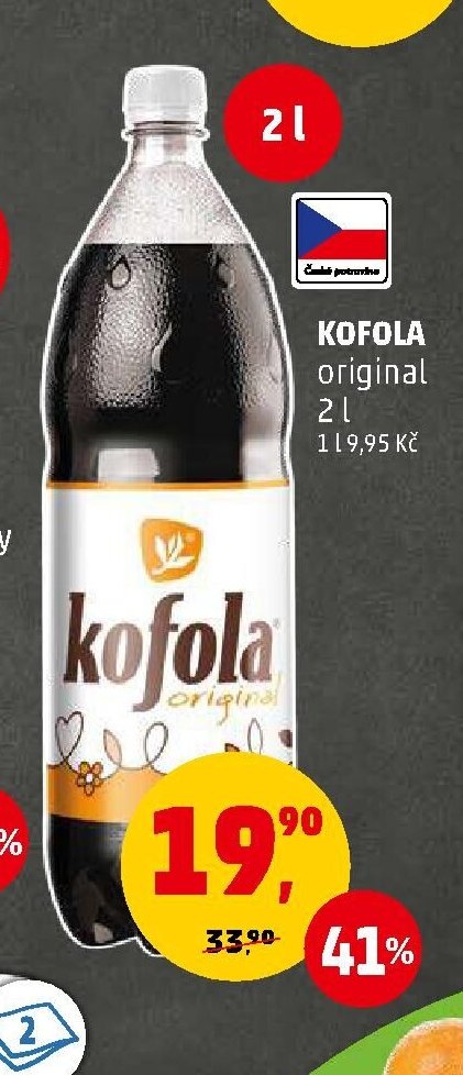 Kofola original 2 l