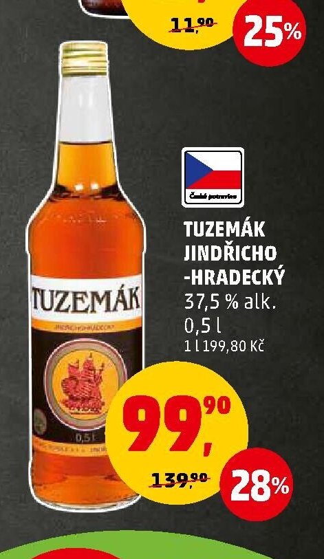 Tuzemák Jindřichohradecký 0,5 l