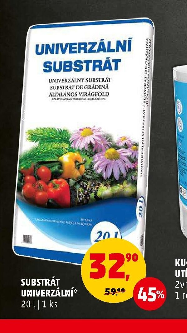 Substrát univerzální 20 l