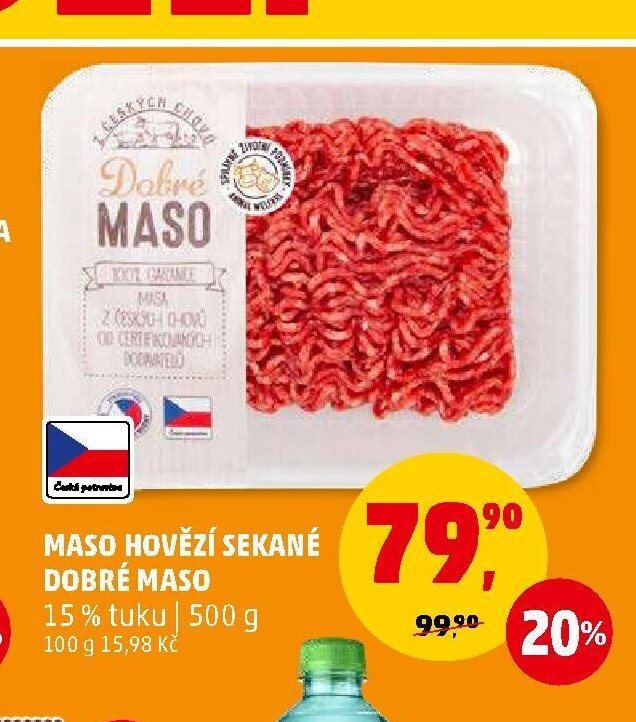 Maso hovězí sekané Dobré maso