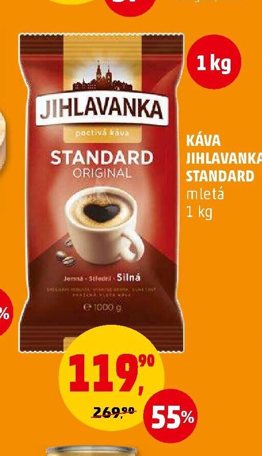 Káva Jihlavanka Standard