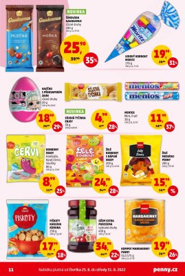 akční leták Penny Market 25.8.2022-31.8.2022