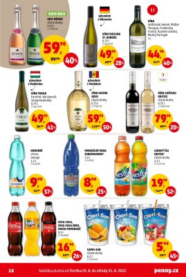 akční leták Penny Market 25.8.2022-31.8.2022
