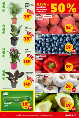 akční leták Penny Market 25.8.2022-31.8.2022