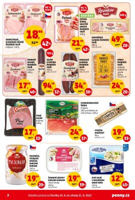 akční leták Penny Market 25.8.2022-31.8.2022