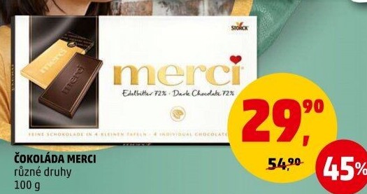 Čokoláda Merci