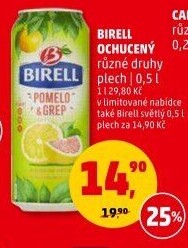 Nealkoholické pivo ochucené Birell