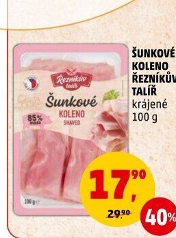 Šunkové koleno Řezníkův talíř