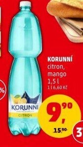 Voda ochucená Korunní