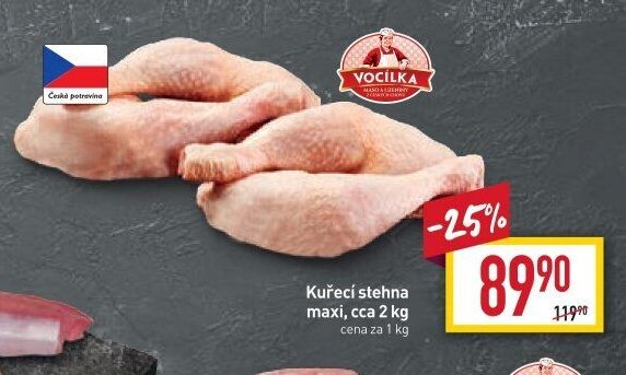 Kuřecí stehna maxi