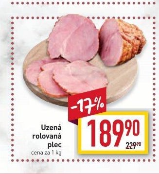 Uzená rolovaná plec