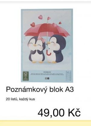 Poznámkový blok A3