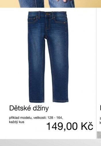 Dětské džíny