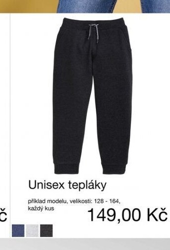 Unisex tepláky