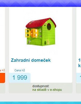 Zahradní domeček