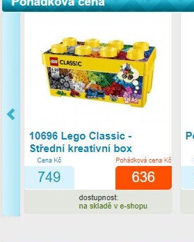 10696 Lego Classic - Střední kreativní box