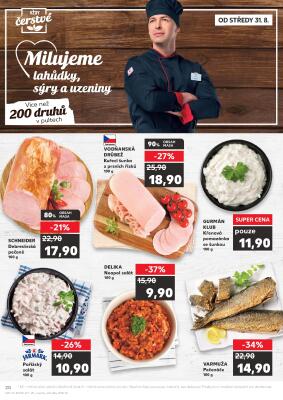 akční leták Kaufland 31.8.2022-6.9.2022