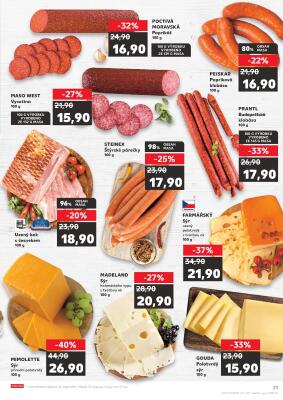 akční leták Kaufland 31.8.2022-6.9.2022