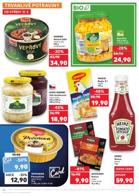 akční leták Kaufland 31.8.2022-6.9.2022